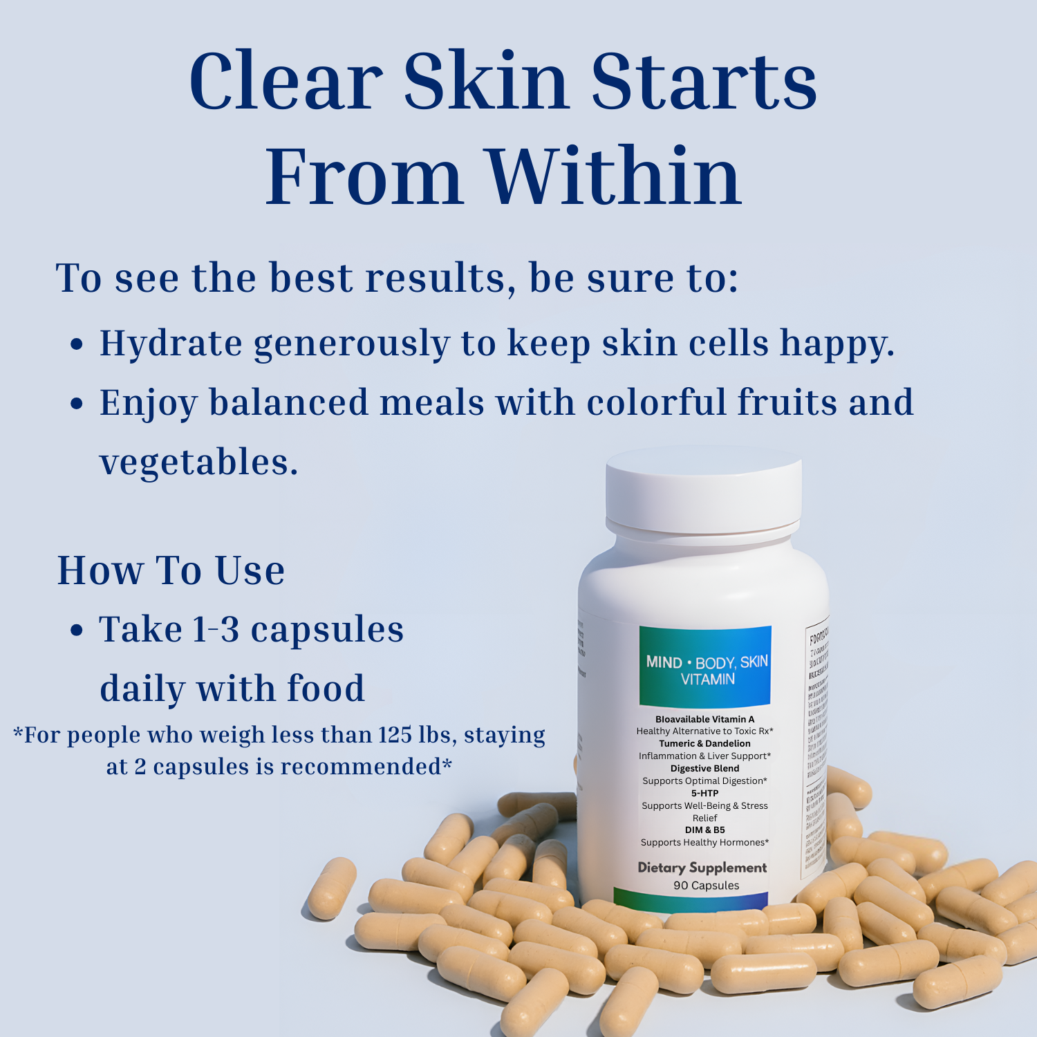 Hormonal Acne Supplement